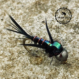 Davies' Black Widow Weevil Fly Pattern
