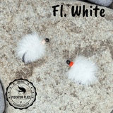 White Egg fly for salmon and steelhead fishing.