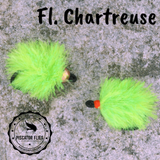 Fl. Chartreuse Glacier Drift Eggs for steelhead and salmon in the steelhead alley