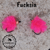 Fuchsia Glacier Drift Eggs for steelhead and salmon fishing