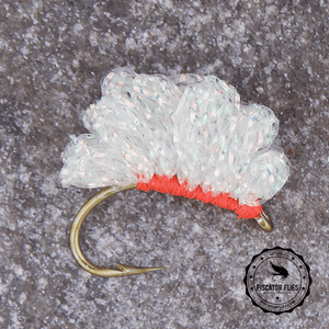 White Pearl Crystal Meth Sucker Spawn Steelhead Fishing Fly