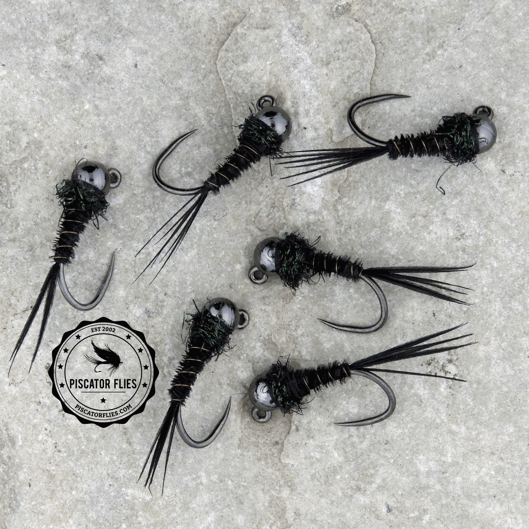 Pheasant Tail Nymph Jig (PTN) - Black – Piscator Flies